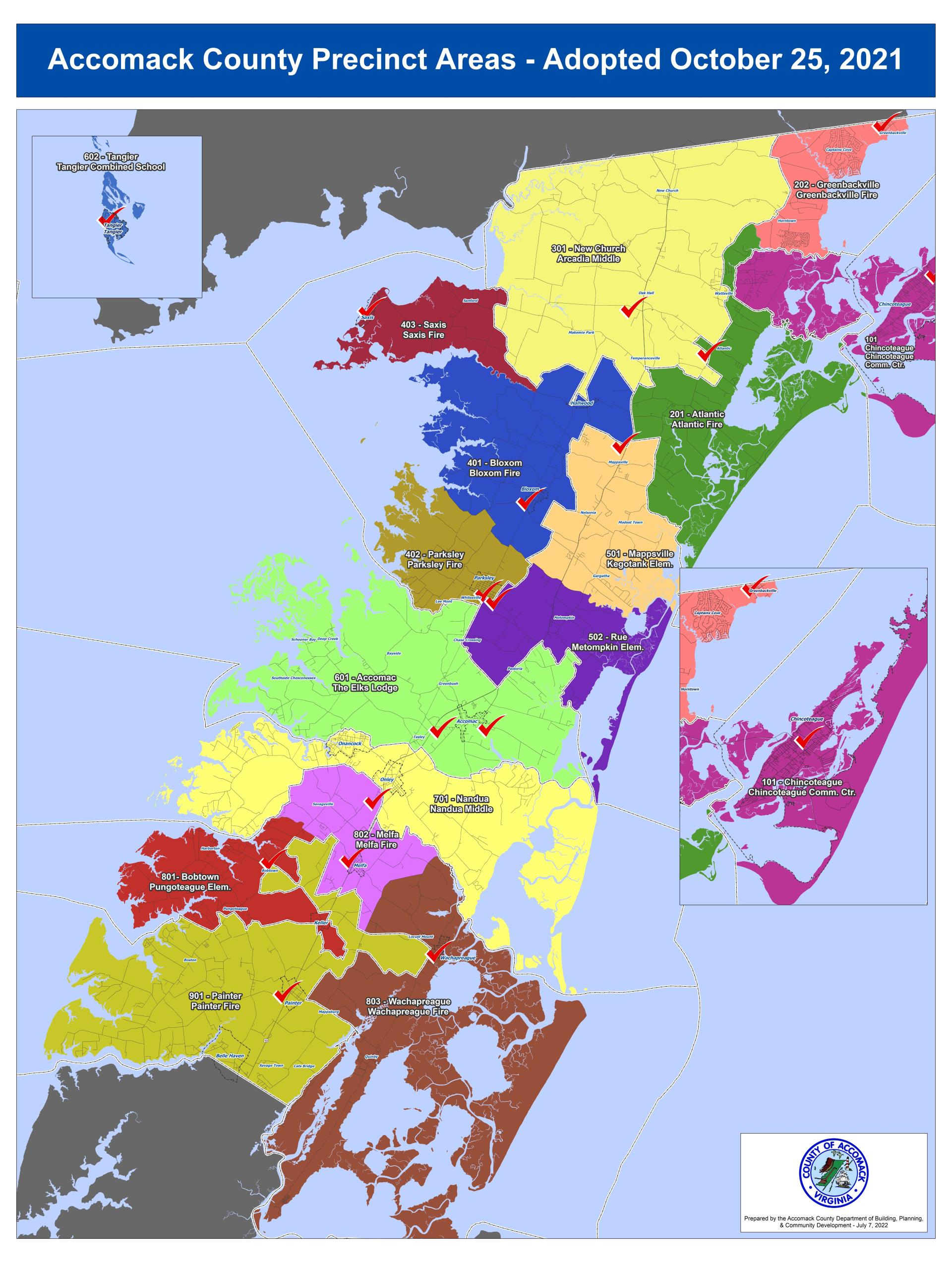 Adopted Precincts 2021 20220707 